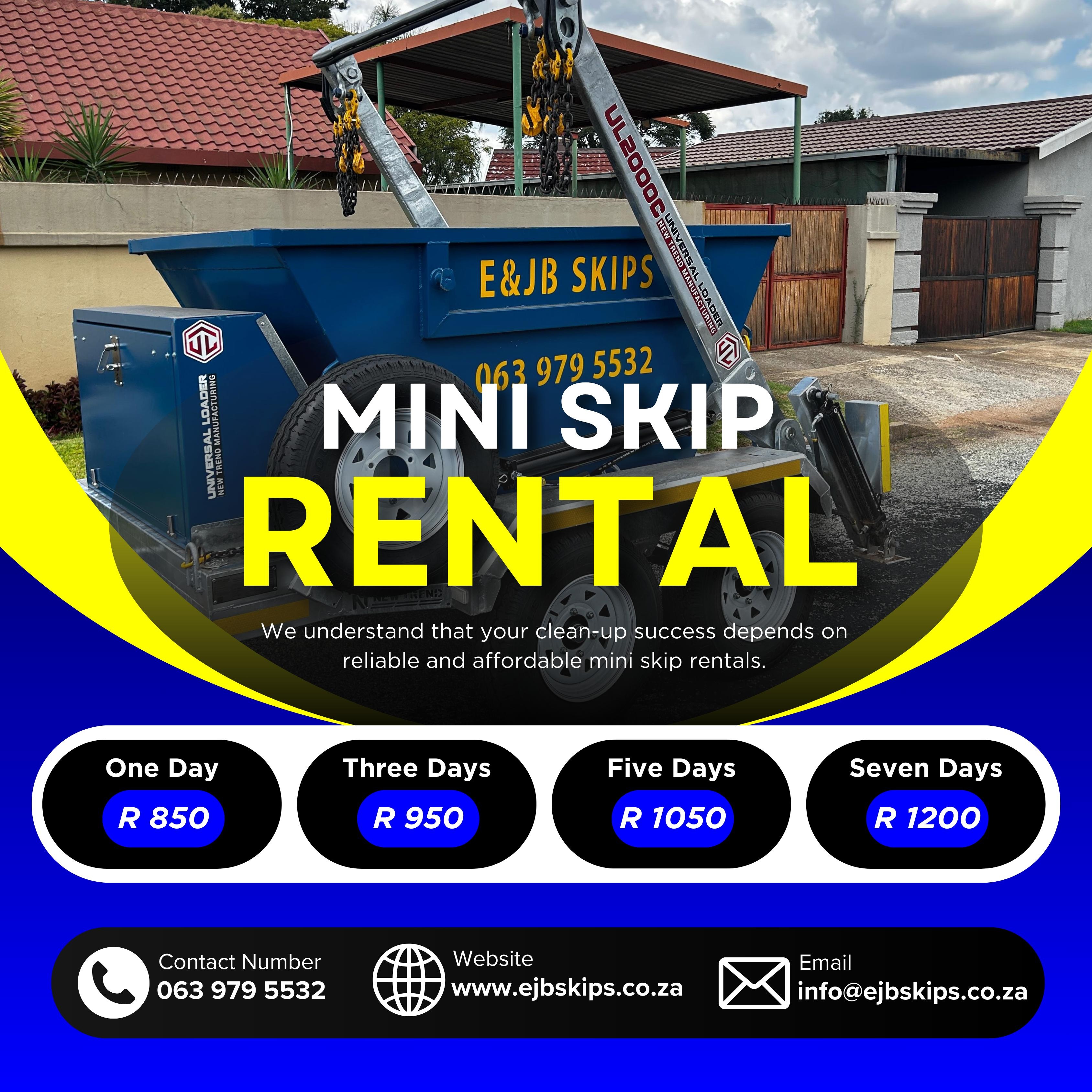 Mini Skip Rental